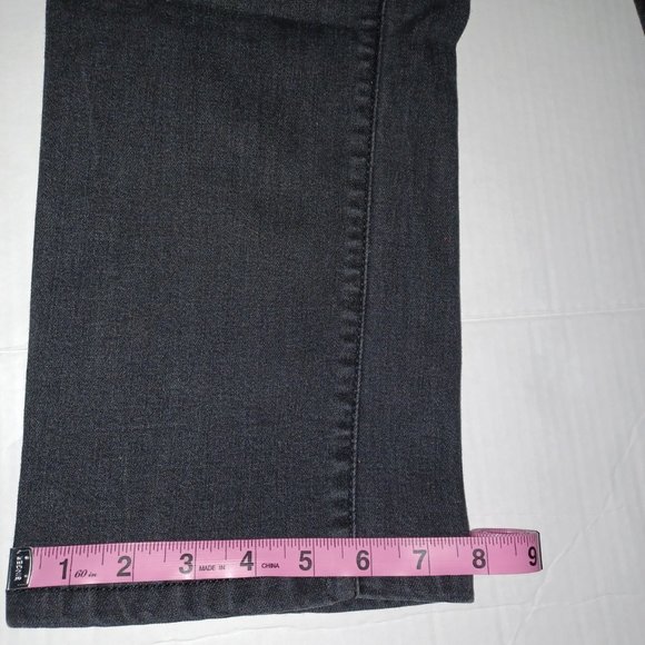 MOSSINO MID RISE STRAIGHT LEG DENIM JEANS - Picture 8 of 11